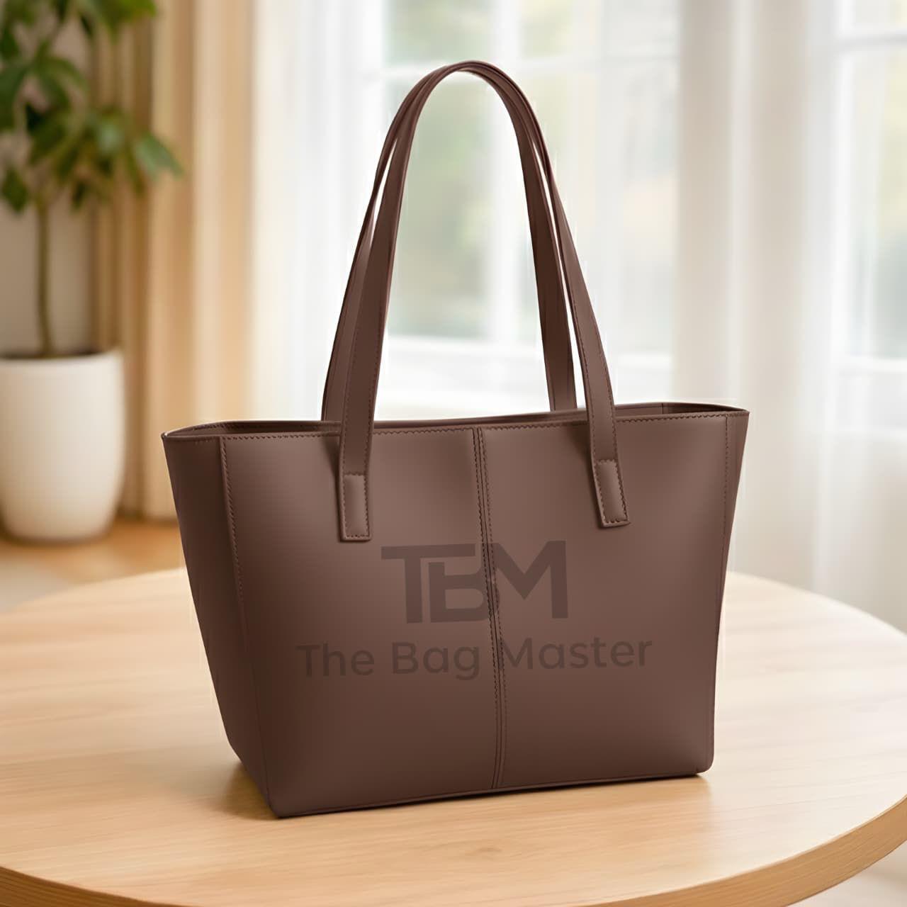TBM – The Bag Master Tote Bag | Premium Stylish & Spacious Everyday Carry 👜✨